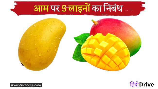 5 Lines On Mango In Hindi