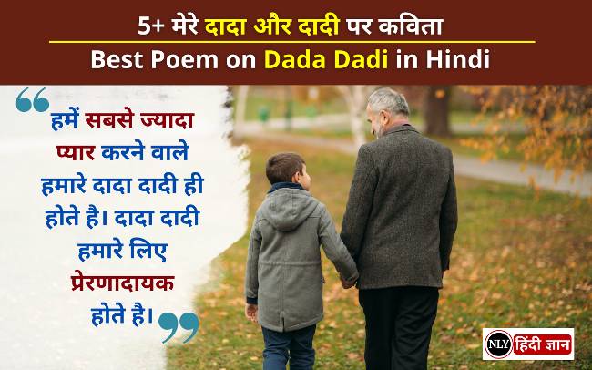 Best Poem on Dada Dadi in Hindi